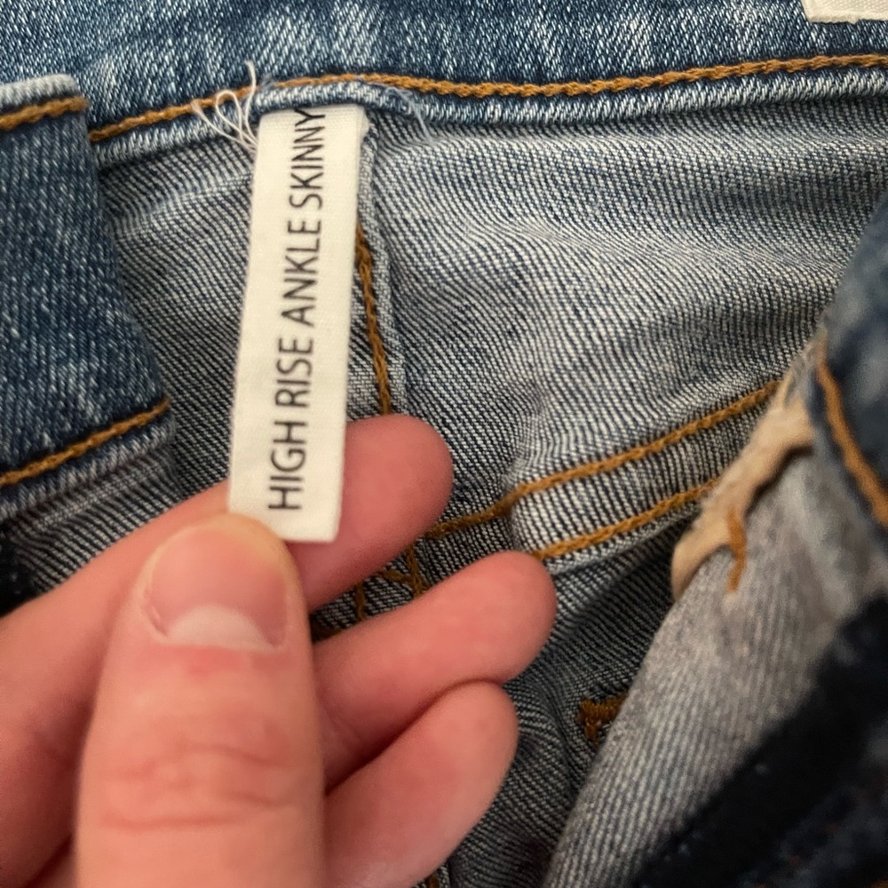 Rag & Bone High Rise Ankle Skinny Jeans - Picture 2 of 7